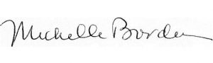 Michelle Borden's signature